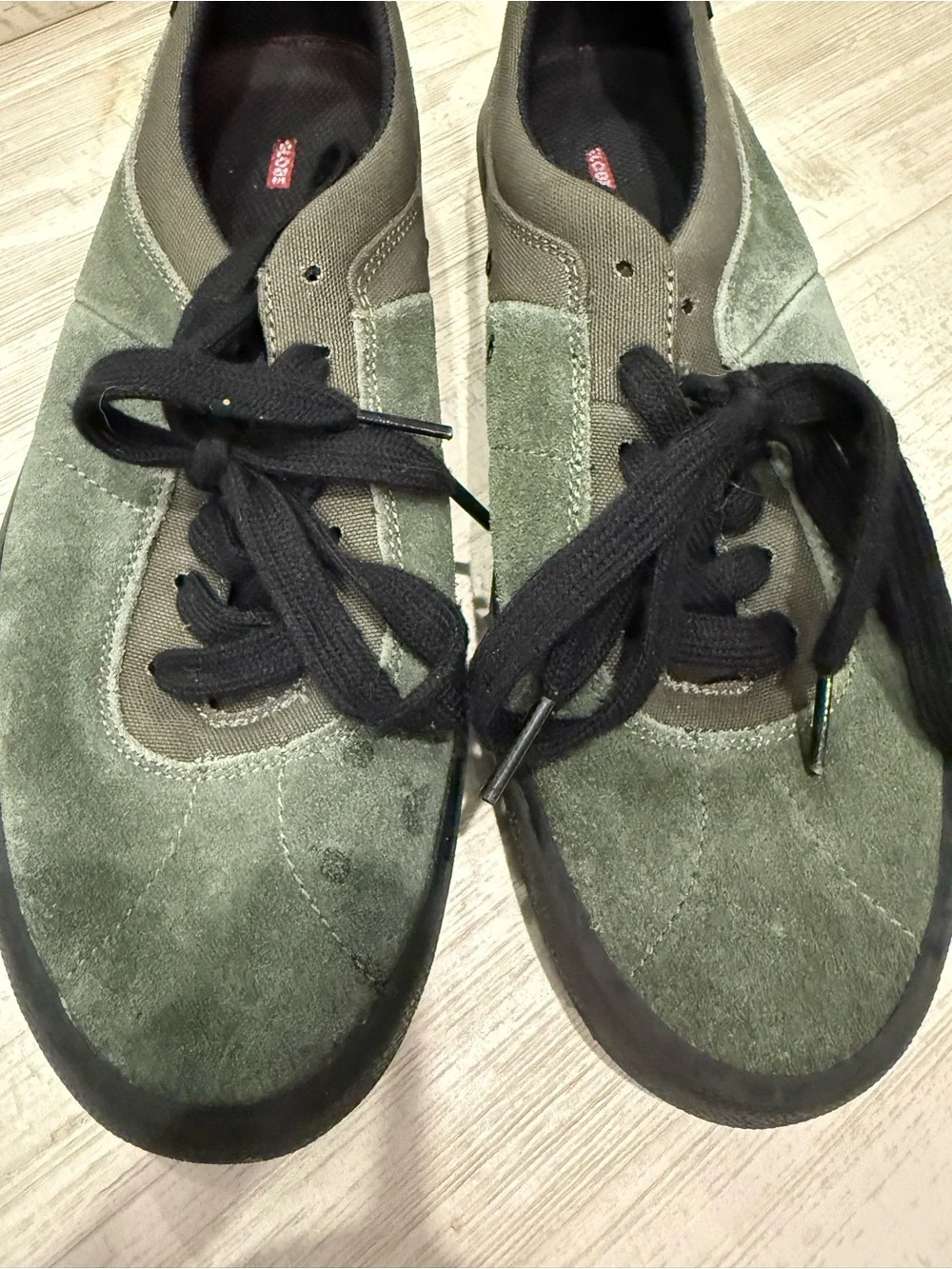 Globe Melbek Skate Shoe Olive Green